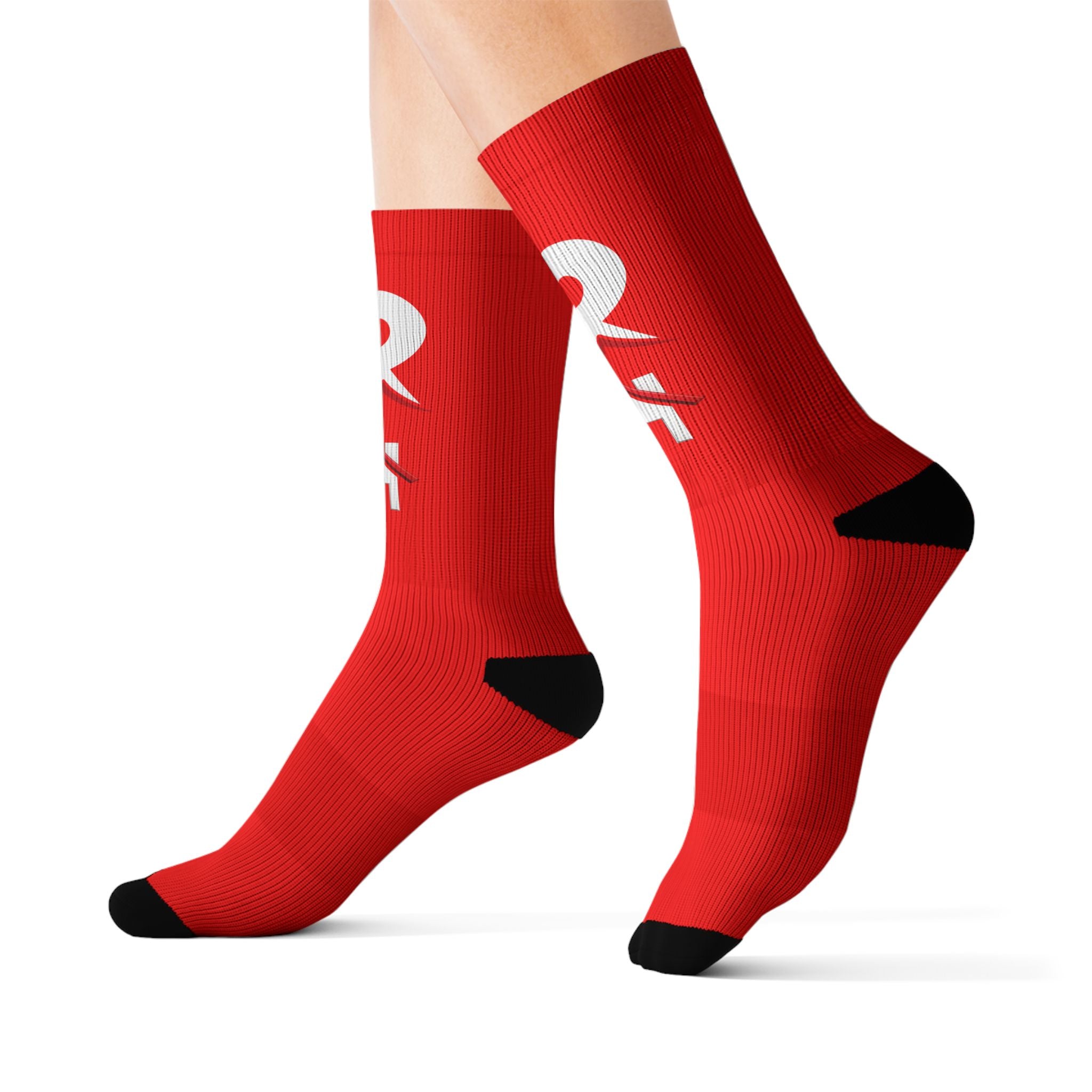 Red -R House Socks