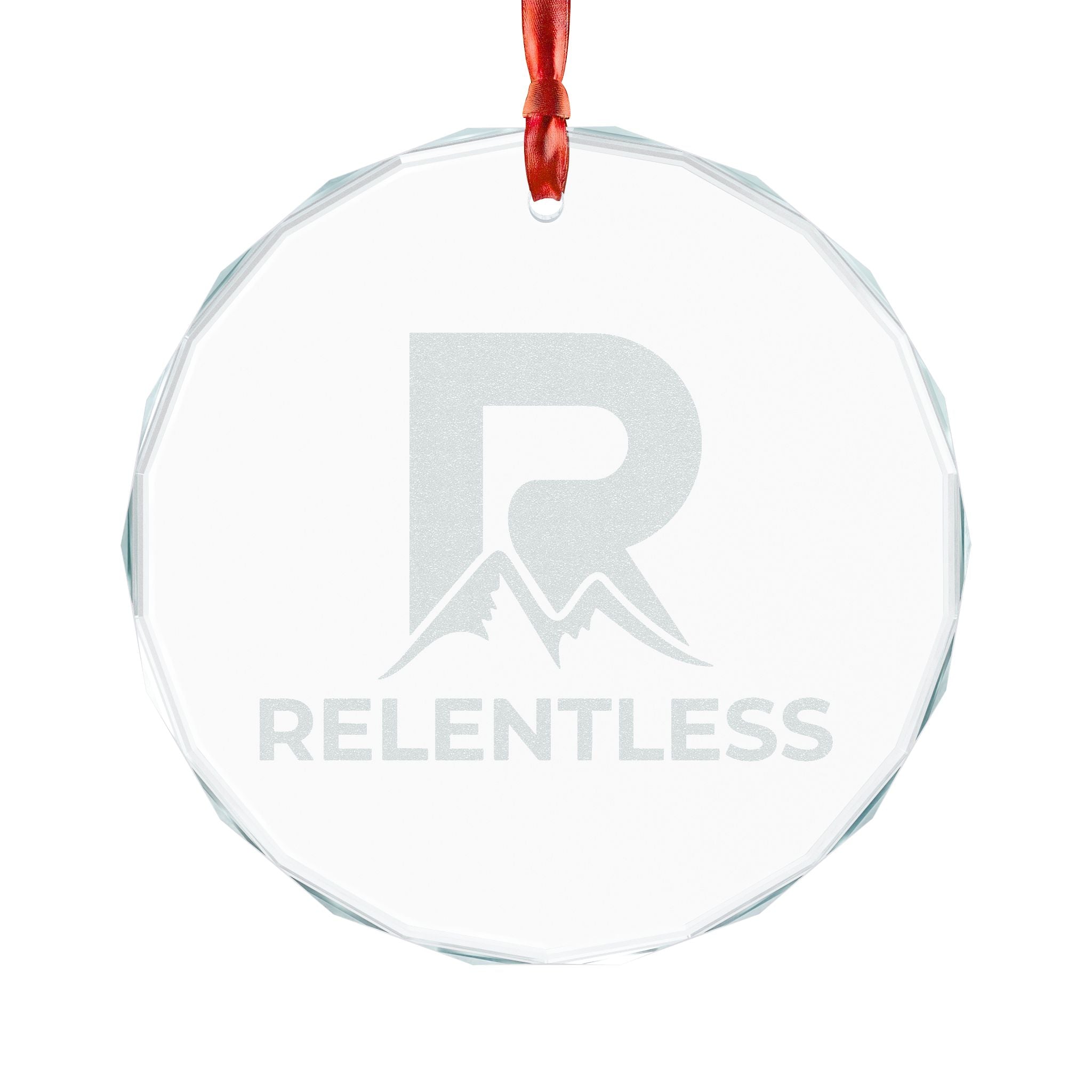 Engraved Crystal Ornament