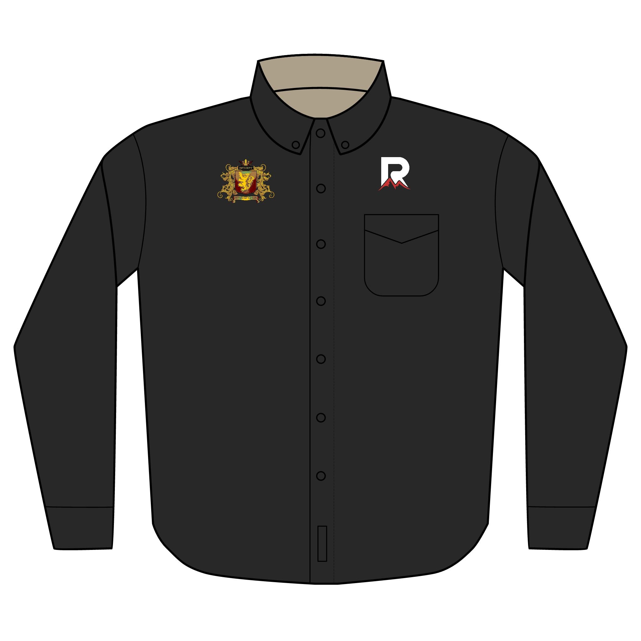 PC 25 - Black Shirt - Long Sleeve
