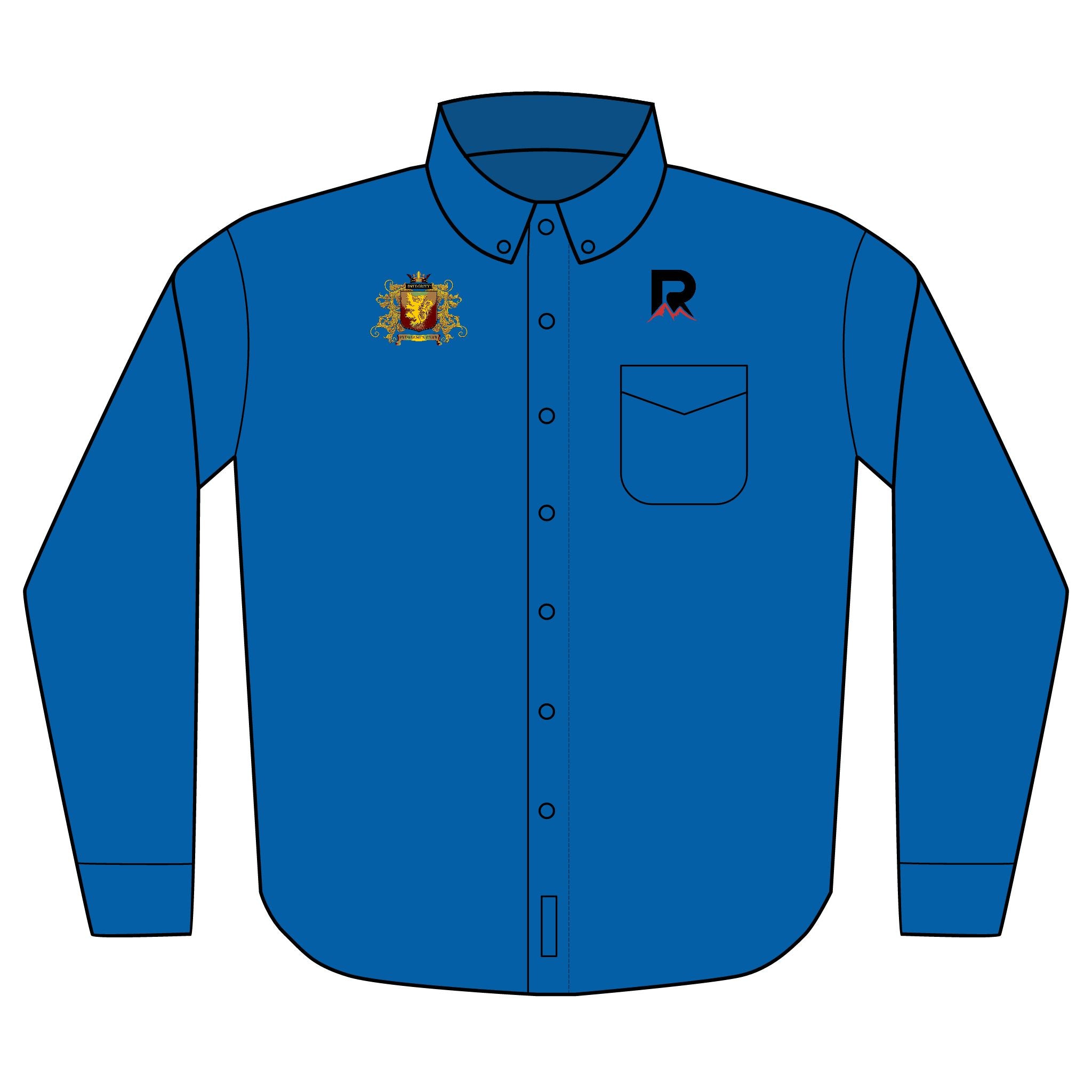 PC 50 - Blue Shirt - Long Sleeve